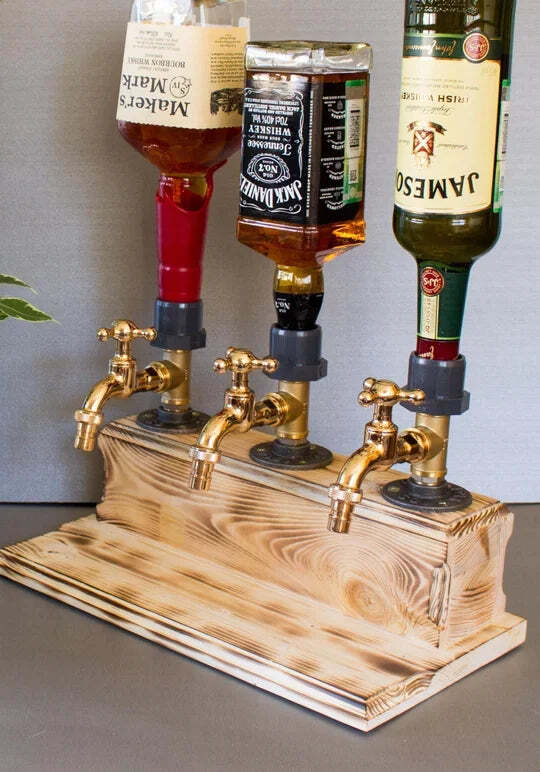 Sleek Whiskey Storage